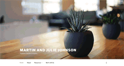 Desktop Screenshot of martinandjuliejohnson.com